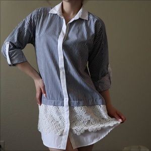 oversized dress-shirt